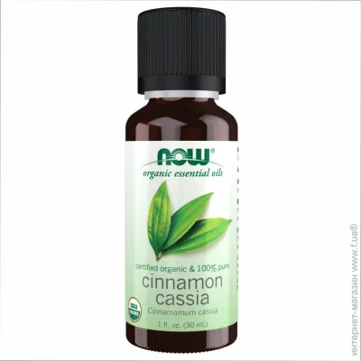  NOW Org Cinnamon Cassia Oil - 30ml (1fl.0z) (2022-10-2660)