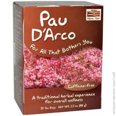   NOW Pau D"Arco 24 packs (48 g each) (000003218)