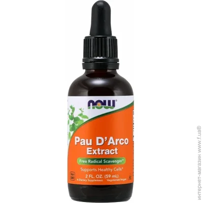   NOW Pau D'Arco Extract 59 ml /37 servings/ (000022472)