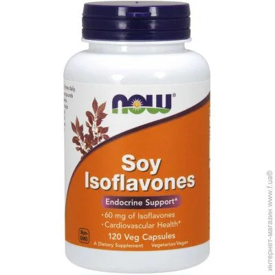   NOW   Soy Isoflavones 150 mg Veg Capsules 120  (4384302627)