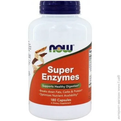   NOW Super Enzymes 180 Caps (000000045)