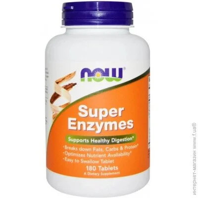   NOW Super Enzymes 180 Tabs (000003325)