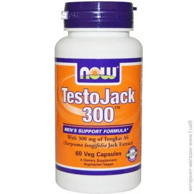   NOW Testo Jack 300 60 Veg Caps (000003342)