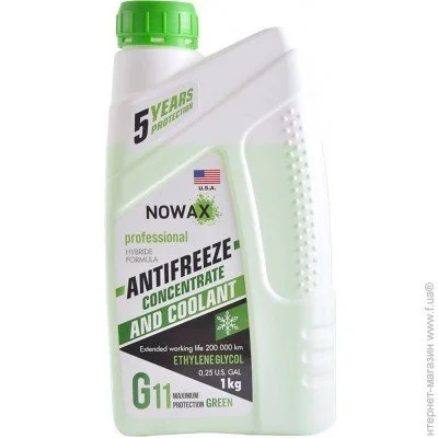   Nowax NOWAX ANTIFREEZEE Concentrate G11 GREEN  1Kg (NX01010) 1 