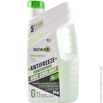  Nowax NOWAX ANTIFREEZEE Concentrate G11 GREEN   5Kg (NX05005) 5 