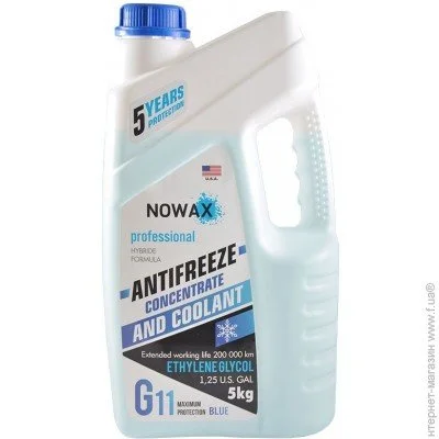   Nowax NOWAX ANTIFREEZEE Concentrate G11 BLUE   5Kg (NX05006) 5 