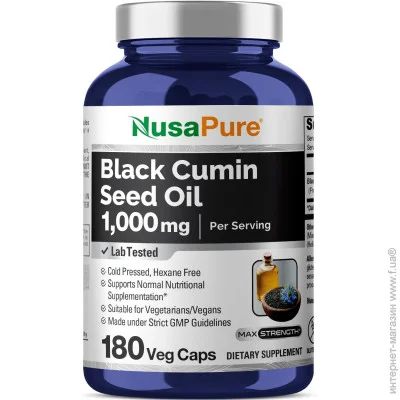   Nusapure    - Black Seed Oil 180 