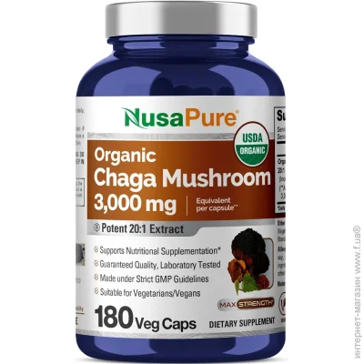   Nusapure   - Chaga Mushroom 180 