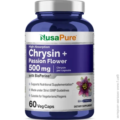   Nusapure   - Chrysin Passion Flower 60 