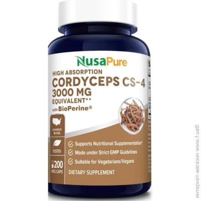   Nusapure   - Cordyceps Extract 3000 mg 200 