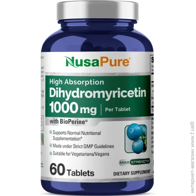   Nusapure  DHM - Dihydromyricetin DHM 60 