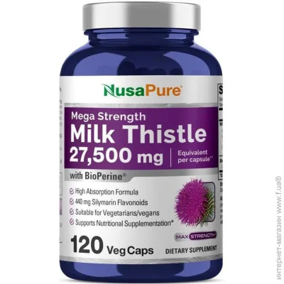   Nusapure   - Milk Thistle Extract 120 