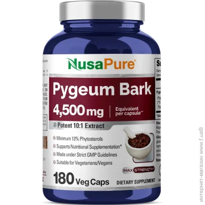   Nusapure -    - Pygeum Bark 180 