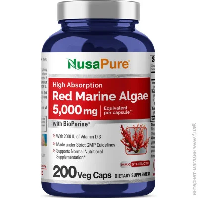   Nusapure    - Red Marine Algae 200 