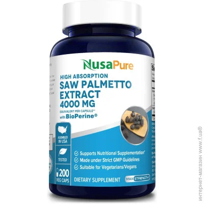   Nusapure    - Saw Palmetto 200 