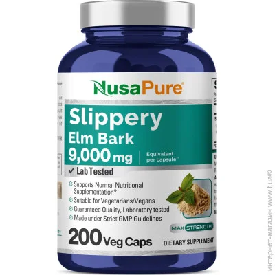   Nusapure    ' - Slippery Elm Bark 200 