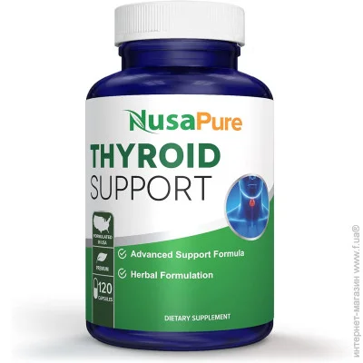  Nusapure  -     Thyroid Support 120 