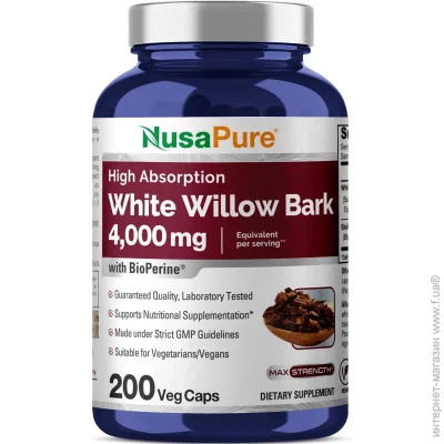   Nusapure    - White Willow Bark 200 