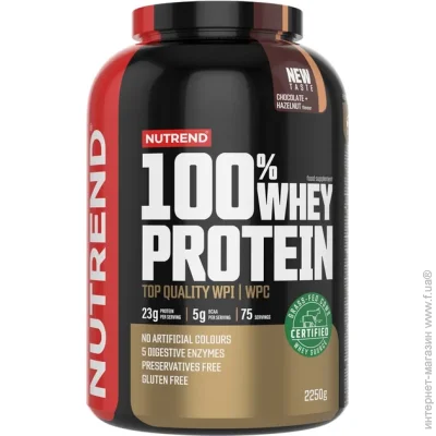  Nutrend 100% Whey Protein - 2250  - +   (821783)