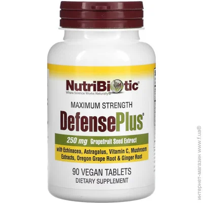        , DefensePlus, Maximum Strength, NutriBiotic, 90  (NBC01015)