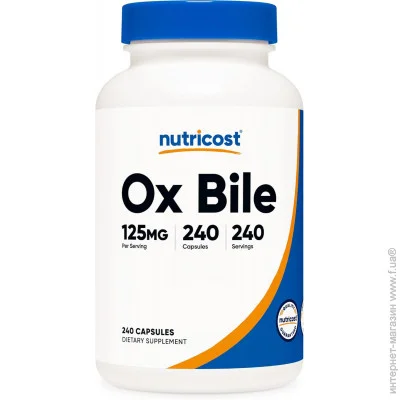   Nutricost   Ox Bile 240 