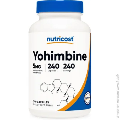   Nutricost  Yohimbine HCl 5mg 240 