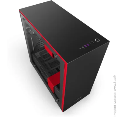  NZXT H700i Matte Black/Red, no/PSU (CA-H700W-BR)