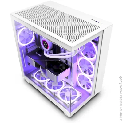  NZXT H9 Flow Matte White (CM-H91FW-01)