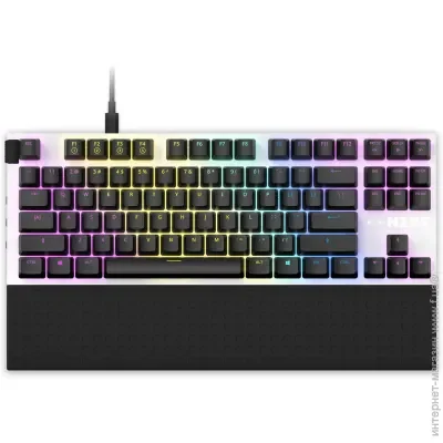  NZXT TKL (ANSI) Gateron Red Switches US/EN Layout White (KB-1TKUS-WR)