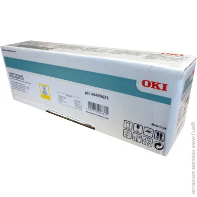 Картридж OKI TONER-ES5432/5473-YELLOW-6K (46490621) Yellow Картридж OKI TONER-ES5432/5473-YELLOW-6K (46490621) Yellow