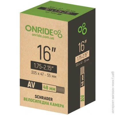 Onride  16x1.75-2.15 AV 48 (1085-6936116100454)