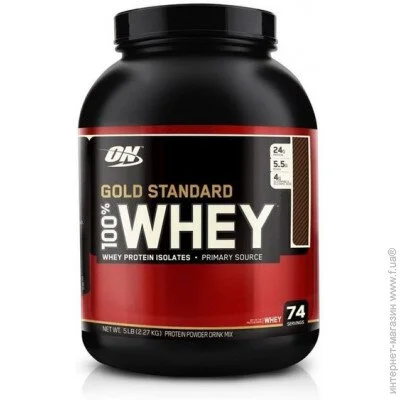  Optimum Nutrition 100% Whey Gold Standard 2270 g /72 servings/ Double Rich Chocolate (000006336)