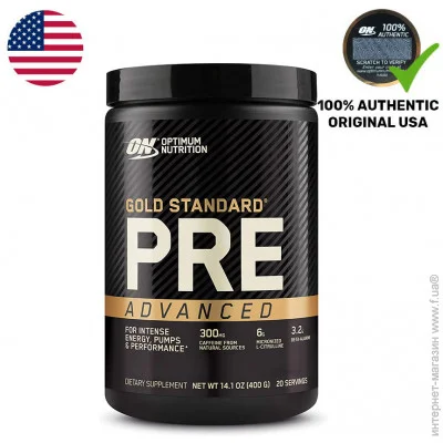 Optimum Nutrition   Optimum Gold Standard Pre-Advance, 400   