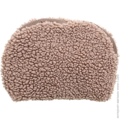 Косметичка Organize ракушка Teddy бежевая Косметичка Organize ракушка Teddy бежевая