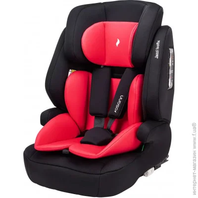  Osann Jazzi Isofix i-Size Nero+ Coral (ecp102-287-19)  1/2/3 (9-36 )