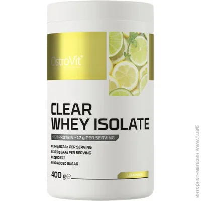  Ostrovit Clear Whey Isolate 400 g /20 servings/ Lemonade (000025000)