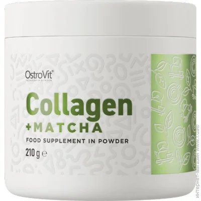   Ostrovit Collagen +  Matcha 210 g /60 servings/ Unflavored (000021002)