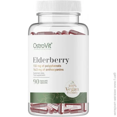   Ostrovit Elderberry 90 Caps (000020790)