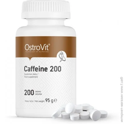   OstroVit Caffeine 200, 200 