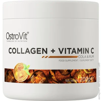    +    Ostrovit Collagen +  Vitamin C 200g (Cola & Rum) (00000041327)