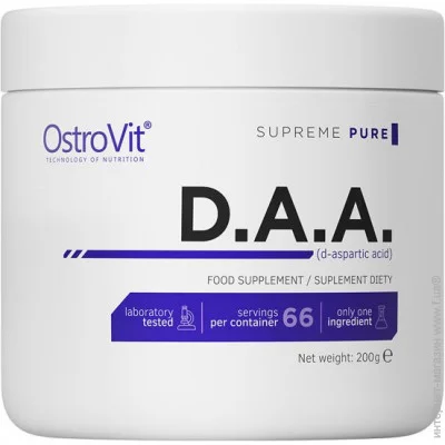 Специальная добавка Стимулятор тестостерона OstroVit D.A.A, 200 грамм Специальная добавка Стимулятор тестостерона OstroVit D.A.A, 200 грамм