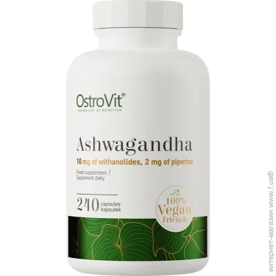     OstroVit Vege Ashwagandha, 240 