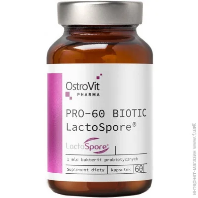   Ostrovit Pharma PRO-60 BIOTIC LactoSpore 60 Caps (000020825)