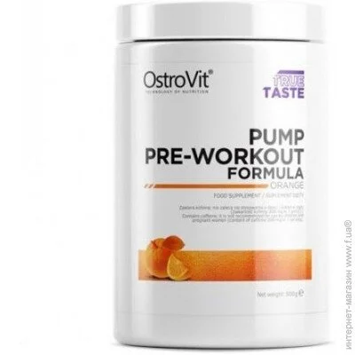 Ostrovit PUMP Pre-Workout 500 g /50 servings/ Orange (000007760)