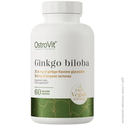  Ostrovit Vege Ginkgo Biloba 60 Caps (000025060)