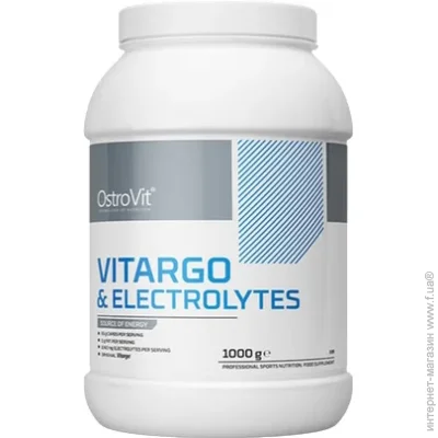 Гейнер Ostrovit Vitargo +  Electrolytes - 1000 г - ківі (822299) Гейнер Ostrovit Vitargo +  Electrolytes - 1000 г - ківі (822299)