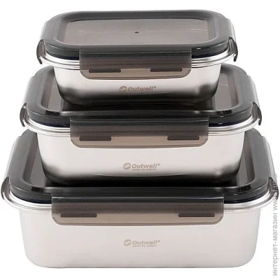    Outwell Camper Food Box Set 3  (651210) (931593)