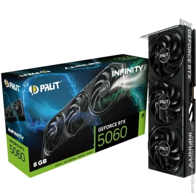  Palit GeForce RTX 5060 8GB GDDR7 Infinity 3 (NE75060019P1-GB2063S)