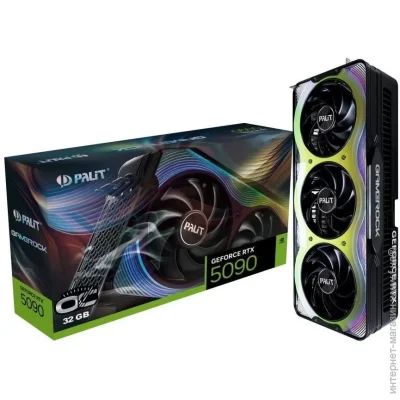  Palit GeForce RTX 5090 32GB GDDR7 GameRock OC (NE75090S19R5-GB2020G)