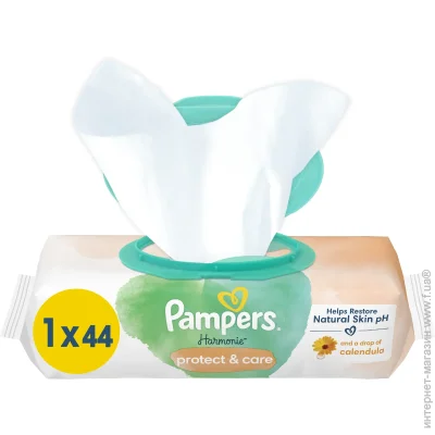 Pampers    Harmonie Protect&Care   44 .